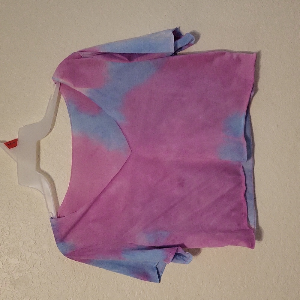 Cotton Candy Cropped T-Shirt